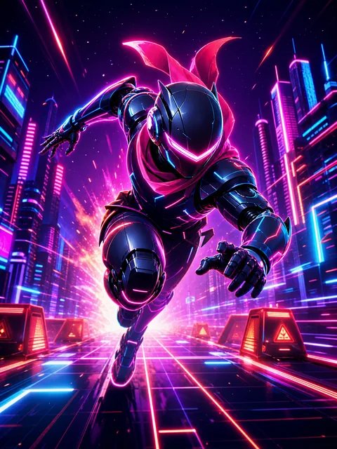 NEON RUNNER 커버 아트