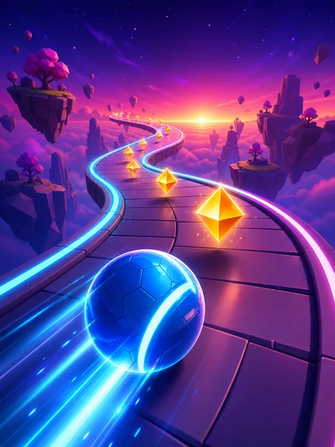 ROLL RUSH 3D 커버 아트